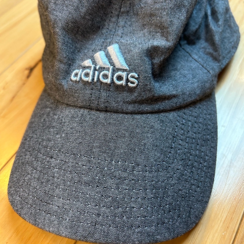 Adidas Climalite Charcoal Cotton baseball Cap with Logo for women - Picture 2 of 13